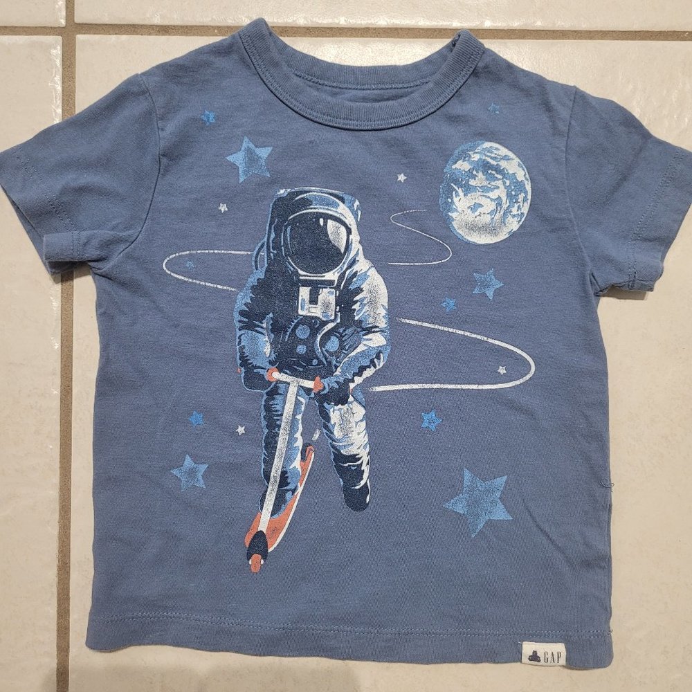 GAP RWB Astronaut Scooter T-Shirt 18-24mo
